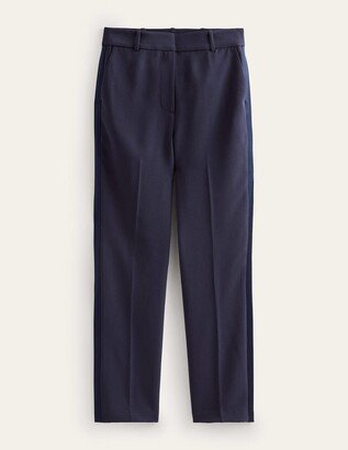 Straight Leg Crepe Pants