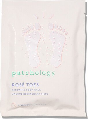 Patchology Rosé Toes Renewing Foot Mask