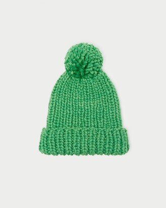 Ava Fern Knit Pompom Hat