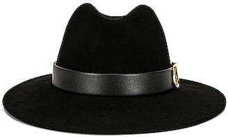 Vlogo Signature Fedora in Black