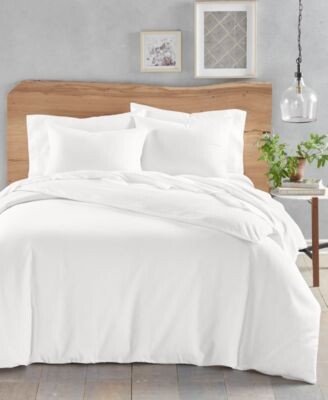 Oake Solid Cotton Hemp Comforter Sets Created For Macys