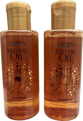 Mythic Oil Shampoo Travel 2.5 OZ travel set of 2