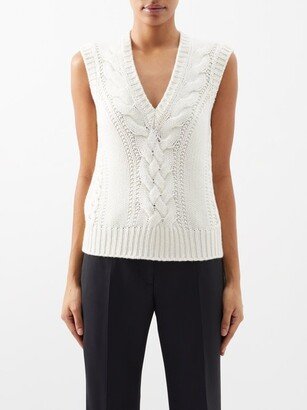 Ramirez V-neck Cashmere Sleeveless Sweater