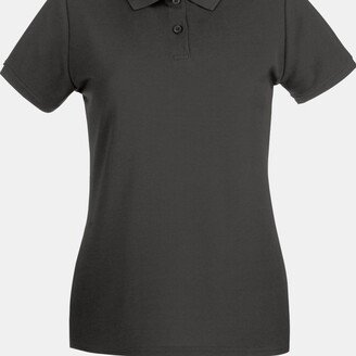 Ladies Lady-Fit Premium Short Sleeve Polo Shirt (Light Graphite)