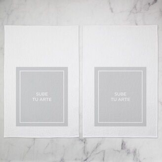 Tea Towels: Sube Tu Arte Tea Towel, Set Of 2, Multicolor