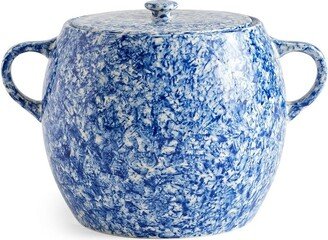 Sobremesa speckled-print bean pot