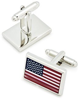 Mother-of-Pearl American Flag Cufflinks