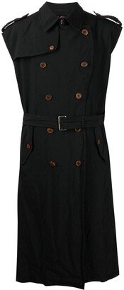 Sleeveless Trench Coat