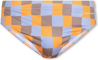 Color Block Swim Briefs