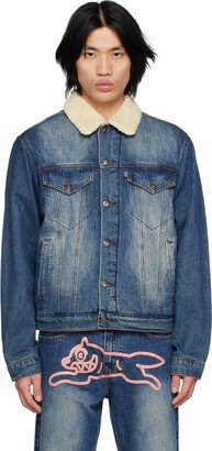 Indigo Paneled Denim Jacket