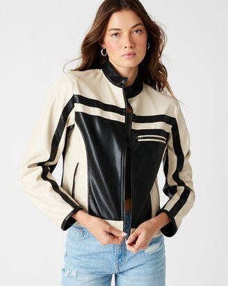 Xavi Racer Jacket Black/white