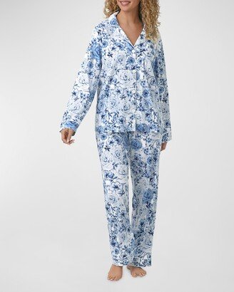 Printed Organic Cotton Pajama Set-AA