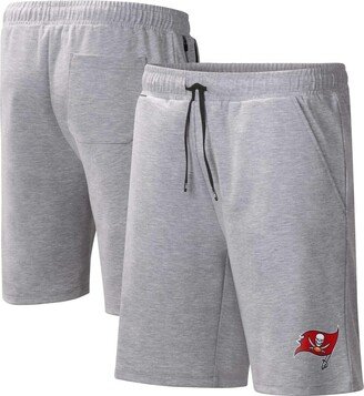 Men's Msx by Michael Strahan Heather Gray Tampa Bay Buccaneers Trainer Shorts