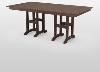 Project 62 Lakeside 37' x 72' Rectangle Farmhouse Dining Table - POLYWOOD