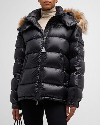 Maire Fur-Trim Puffer Jacket