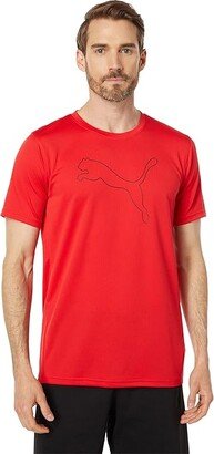 Performance Cat Tee (High-Risk Red) Men's Clothing