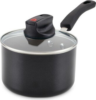 Smart Control Aluminum Nonstick 2-Qt. Saucepan & Lid