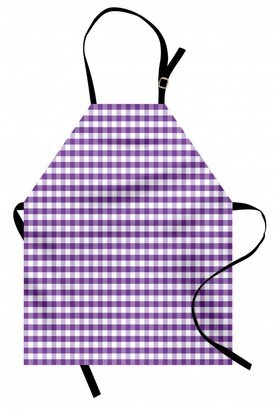 Checked Apron