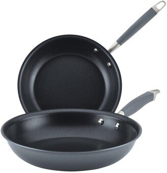 Advanced Home Hard-Anodized Nonstick Skillet Set, 2 Piece