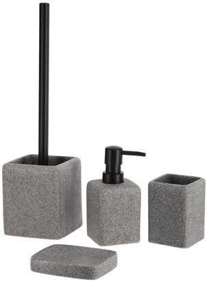 Granite Collection Bathroom Accessory Set-4 pieces