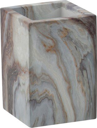 Square Tumbler in Agate - Grey - 2.64 x 2.52 x 4.37