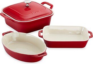 Ceramic 4-Piece Baking Dish Set