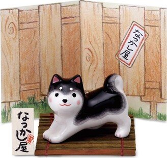 Japanese Cute Dog Shiba Figurine 9658