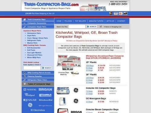 Trash-Compactor-Bags.com Promo Codes & Coupons