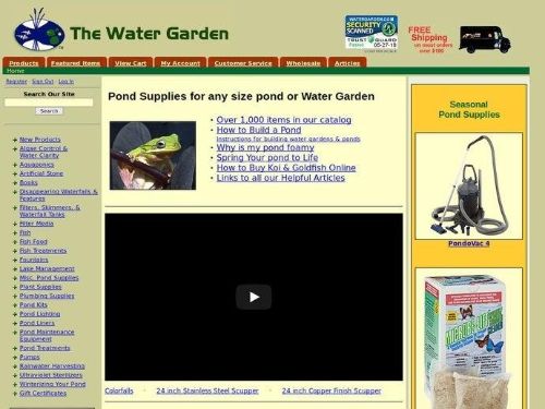Watergarden.com Promo Codes & Coupons