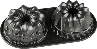 Platinum Aluminum Bundt Duet Pan