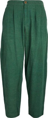 Smr Days Cotton Punta Galera Cropped Trousers