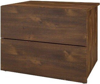 2 Drawer Nightstand Truffle - Nexera