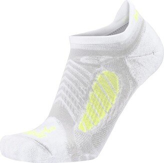 Ultra Light Second Skin No Show Running Socks - XL - White