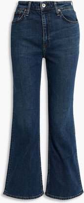 Casey high-rise kick-flare jeans-AA