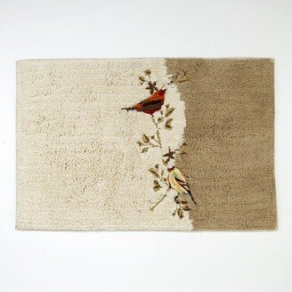 Gilded Birds Rug - Ivory Beige