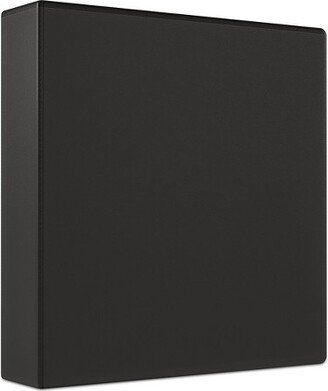 Staples 2 Simply View Binder with Round Rings Black 374810