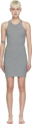 Gray Soft Lounge Minidress