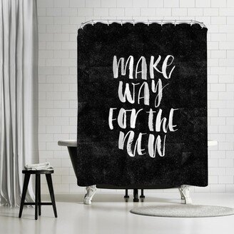 71 x 74 Shower Curtain, Make Way For The New by Motivated Type