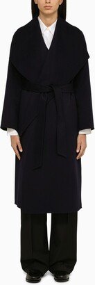 IVY OAK Carrie Rose navy blue coat