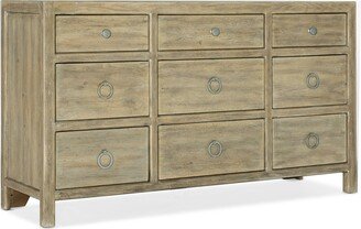 Surfrider Nine-Drawer Dresser