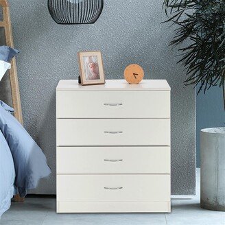 Phoebecatinc MDF Wood Simple 4-Drawer Dresser