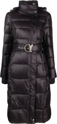 Belted Padded Coat-AB