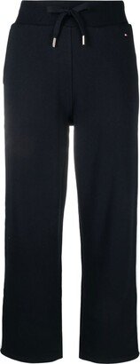 Striped-Trim Terry Sweatpants