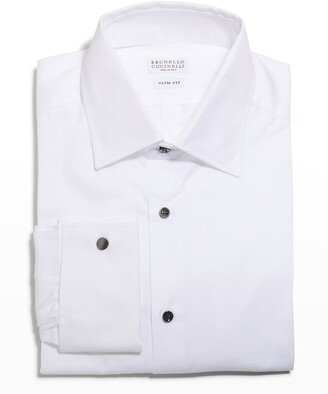 Men's French-Cuff Tuxedo Dress Shirt