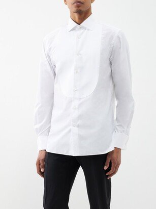 Plastron Cotton-poplin Tuxedo Shirt