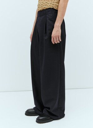 Elasticated Tailored Pants - Man Pants Black Xl