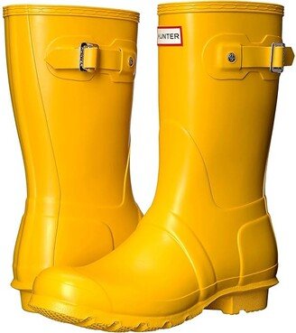 Short (Yellow 1) Women's Rain Boots