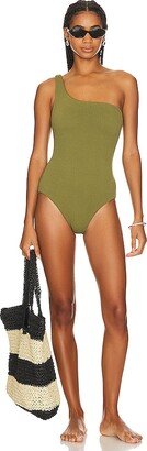 One Shoulder One Piece-AA