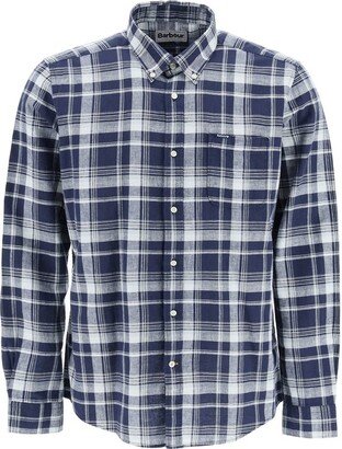 Checked Long-Sleeved Buttoned Shirt