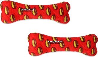 Mighty Bone Red, 2-Pack Dog Toys